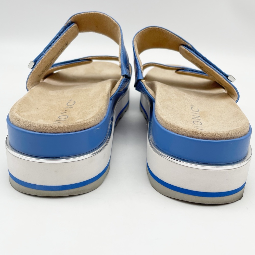 Vionic Womens Brandie Blue Sandals Size 11 Medium (B, M) - Picture 4 of 12